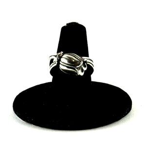 Mignon Faget Sterling Silver Tulip Ring Size 5-$135 Retail